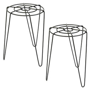 4001073826548 - Pflanzenständer GH 0540 Metall schwarz rund 260 x 400 cm 2 St