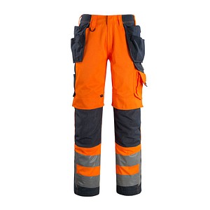 MASCOT® unisex Warnschutzhose Wigan orange Größe 52