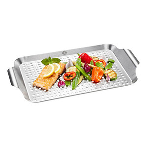 GEFU® Grillplatte BBQ 25,4 x 42,5 x 2,9 cm