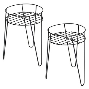 4001073006193 - Pflanzenständer GH 0640 Metall schwarz rund 280 x 400 cm 2 St 4001073006193 - Pflanzenständer GH 0640 Metall schwarz rund 280 x 400 cm 2 St
