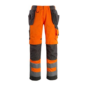 MASCOT® unisex Warnschutzhose Wigan orange Größe 52