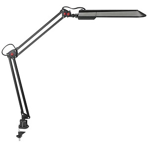 957 Schreibtischlampe schwarz 11 W mit Tischklemme