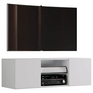 4051814357015 - TV Möbel Wandboard Lowboard hängend Maße H 40 x B 115 x T 36 cm Wandschrank - Jusa