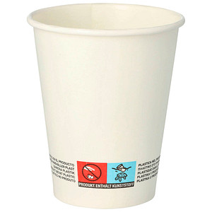 4002911578711 - BIO Heißgetränkecher CoffeeToGo weiß 200ml 100% Reycling FSCR 50 Stk 4002911578711 - BIO Heißgetränkecher CoffeeToGo weiß 200ml 100% Reycling FSCR 50 Stk