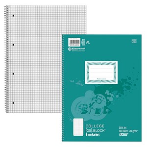 Ursus Mehrfarbig Heft + Block, Collegebook (A4, Kariert, Kein Einband) - Bild 3
