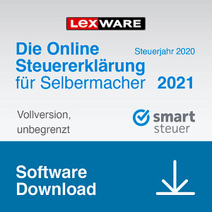 9783648149454 - LEXWARE smartsteuer 2021 (für das Steuerjahr 2020) Software Vollversion (Download-Link)