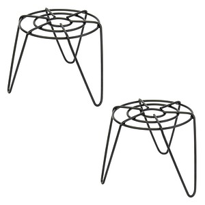 4001073826586 - Pflanzenständer GH 0520 Metall schwarz rund 220 x 200 cm 2 St