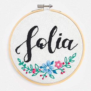 4001868065640 - Stickbild mit Stickrahmen natur 4001868065640 folia