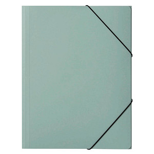4009212062482 -  Eckspannmappe Pastell eco 21609-18 A4 minze Polypropylen mit 3 Einschlagklappen 4009212062482 PAGNA