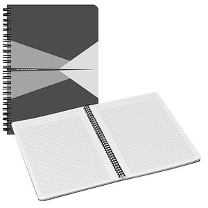 LEITZ Collegeblock Office kariert DIN A4 Innen- und Außenrand, 1 St.