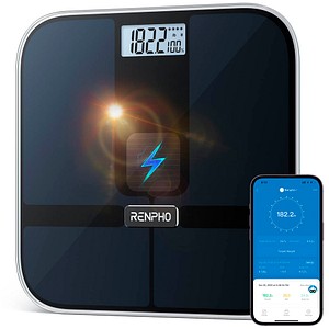4897122205996 - Personenwaage Elis Solar 2 Smart schwarz für max 1800 kg