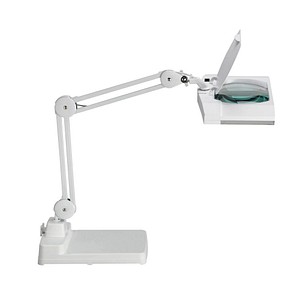 MAULvitrum Lupenleuchte weiß 2x 9 W