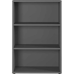 GERMANIA Aktenregal Mailand grafit 80,0 x 40,0 x 120,0 cm, 1 St.