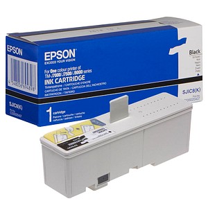 EPSON S020407 / SJIC8(K)  schwarz Druckerpatrone