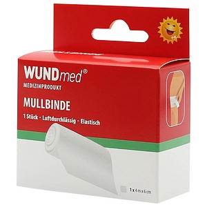 WUNDmed® Mullbinde - Verband – Größe 02 - Weiß