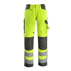 5711074277094 - Arbeitshose Kendal Warnschutz Unisex hi-vis gelb dunkelanthrazit Größe 25 5711074277094 MASCOT