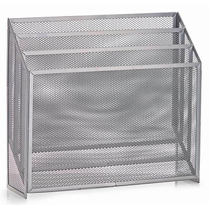 4003368181752 - Mesh Zeitungsständer 32 x 9 x 295 cm Praktische Aufbewahrung Ihrer Zeitschriften Material Drahtmetall grau 4003368181752 - Mesh Zeitungsständer 32 x 9 x 295 cm Praktische Aufbewahrung Ihrer Zeitschriften Material Drahtmetall grau