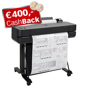 AKTION: HP DesignJet T630 610 mm (24 Zoll) Plotter mit CashBack