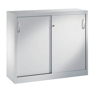 4050646132784 - Aktenschrank 2046-00 Stahl abschließbar 2 OH 120 x 975 x 40 cm lichtgrau 4050646132784 C+P-Möbel