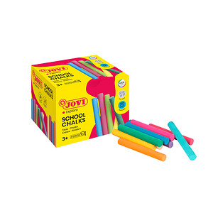 Jovi Tafelkreiden CLASSCOLOR 100er Schachtel, farbig sortiert 8412027007658 Jovi
