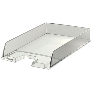 10 Stück Esselte Briefablage Europost 623603, A4 / C4, glasklar-transparent, Polystyrol stapelbar 4049793015309 Esselte