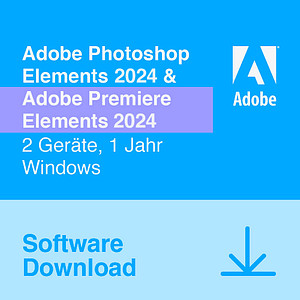 Image of Adobe Photoshop Elements und Premiere Elements 2024 für Window Software Vollversion (Download-Link)