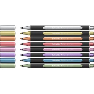 4004675153883 - Metallicliner 020 Paint-It 1-2 mm 8er Etui farbig sortiert 4004675153883 495966 8 Stück