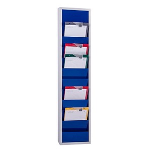 4052301027138 - Planungstafel mit 10 Schienen einreihig HxBxT 1280 x 315 x 74 mm blau EICHNER 4052301027138 - Planungstafel mit 10 Schienen einreihig HxBxT 1280 x 315 x 74 mm blau EICHNER
