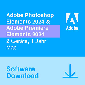 Image of Adobe Photoshop Elements und Premiere Elements 2024 für Mac Software Vollversion (Download-Link)