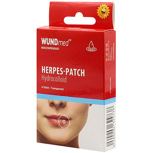 WUNDmed® Herpes Pflaster Herpes-Patch 02-093 transparent 1,5 x 1,5 cm, 6 St.