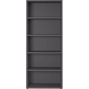 GERMANIA Aktenregal Mailand grafit 80,0 x 40,0 x 197,0 cm, 1 St.