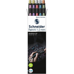 4004675153920 - Metallicliner 020 Paint-It 1-2 mm 10er Box farbig sortiert 4004675153920 495973 10 Satz