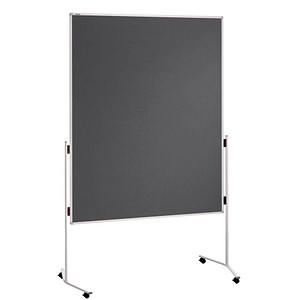 FRANKEN Moderationswand ECO 120,0 x 150,0 cm grau