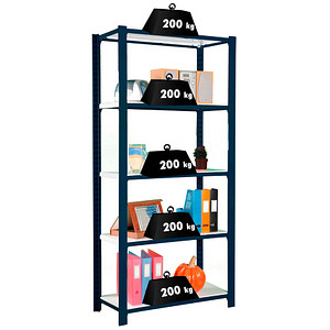 8425437103476 - Schwerlastregal OFFICCLICK 5 8425437103476 anthrazit weiß 900 x 300 x 2100 cm 8425437103476 Simonrack 8425437103476 - Schwerlastregal OFFICCLICK 5 8425437103476 anthrazit weiß 900 x 300 x 2100 cm 8425437103476 Simonrack