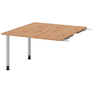 4032062316788 - HAMMERBACHER Verbindungsplatte höhenverstellbar KT12C asteiche silber rechteckig 1200 x 1300 x 720 - 740 cm 4032062316788 - HAMMERBACHER Verbindungsplatte höhenverstellbar KT12C asteiche silber rechteckig 1200 x 1300 x 720 - 740 cm