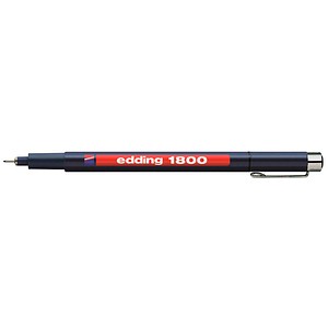 edding 1800 profipen 0.1 Fineliner schwarz 0,25 mm edding 1800 profipen 0.1 Fineliner schwarz 0,25 mm