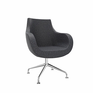 4260761570051 - Sessel Pirum anthrazit chrom Stoff 4260761570051 - Sessel Pirum anthrazit chrom Stoff