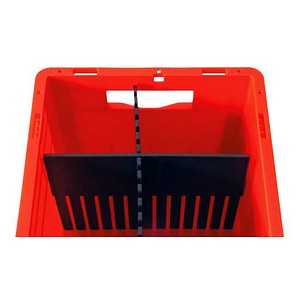 4004514265357 - Trenneinsatz für Euroboxen anthrazit 115 cm x x 80 cm
