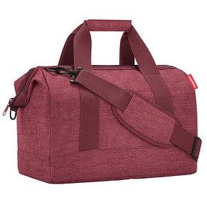4012013744426 - Reisetasche allrounder M Kunstfaser twist maroon MS3104