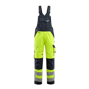 5711074280063 - Arbeitshose Newcastle Warnschutz Unisex hi-vis gelb schwarzblau Größe 25 5711074280063 MASCOT