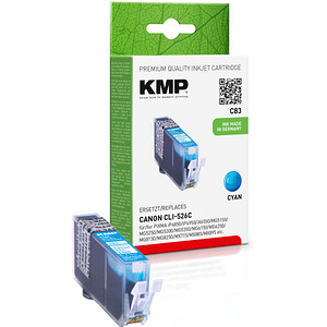 KMP C83  cyan Druckerpatrone kompatibel zu Canon CLI-526 C