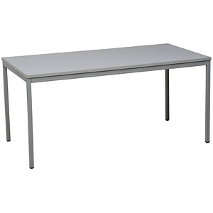4260090173039 - Mehrzwecktisch grau rechteckig Vierkantrohr grau 1400 x 800 x 750 cm 4260090173039 Gürkan