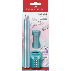 4005401182979 - Grip Sparkle Bleistift-Set B ocean metallic 1 Set 4005401182979 Faber-Castell
