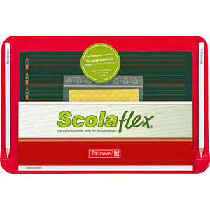 4061947136821 - Schülertafel Scolaflex A0 unzerbrechlich 1040201409 Kunststoffrahmen vorn Lineatur 7   hinten blanko 4061947136821 Brunnen