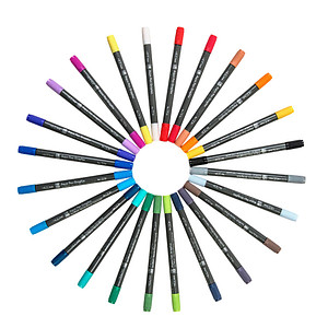 4007751827524 - Graphix Octopy Aquarellmarker-Set farbsortiert 4007751827524 24 Stück