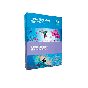 Image of Adobe Photoshop Elements & Premiere Elements 2024 Software Vollversion (PKC)