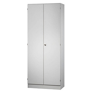 4032062001349 - HAMMERBACHER Aktenschrank Schrank Prokura V6100 5 5 SG lichtgrau 4 Fachböden 800 x 420 x 2004 cm