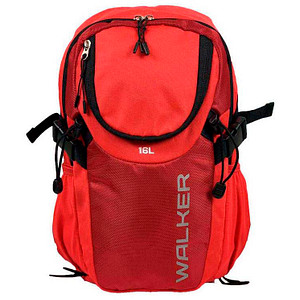 9002638230942 - Schulrucksack Flow Kunstfaser rot 9002638230942 Walker