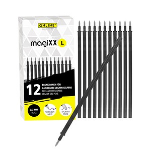 4014421701695 - magiXX L Gelschreiberminen schwarz 07 mm 4014421701695 12 Stück