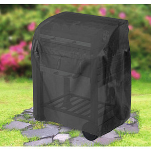 4011964881006 - Grill-Schutzhülle TEPRO schwarz B1041cm H1016cm L483cm Polyethylen (PE) Planen BxLxH 104x48x101 cm für Grillwagen klein